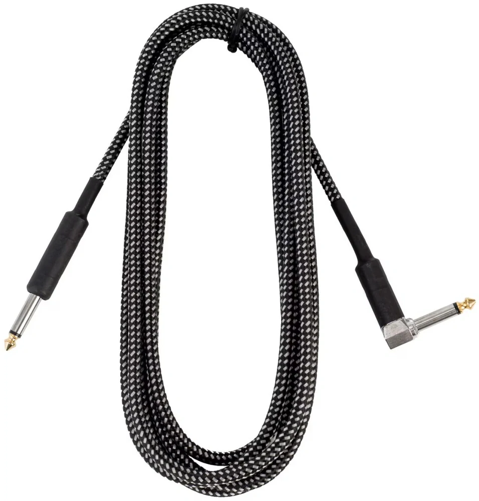 Cascha Guitar Cable 3 m Angled