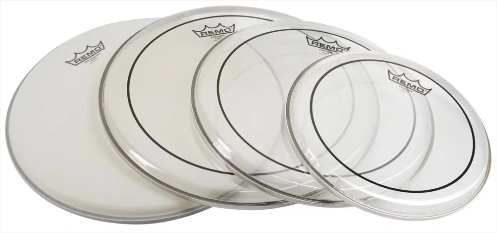 Remo Pinstripe Clear Rock