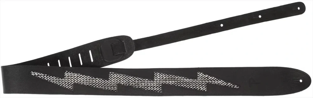 Perri's Leathers 7667 Silver Jubilee Lightning Strap