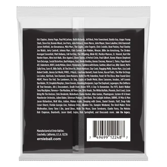 2248 Ernie Ball Stainless Steel Super Slinky .009 - .042 - struny na elektrickou kytaru