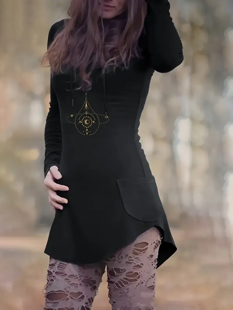Mikina Mystic s kapucí