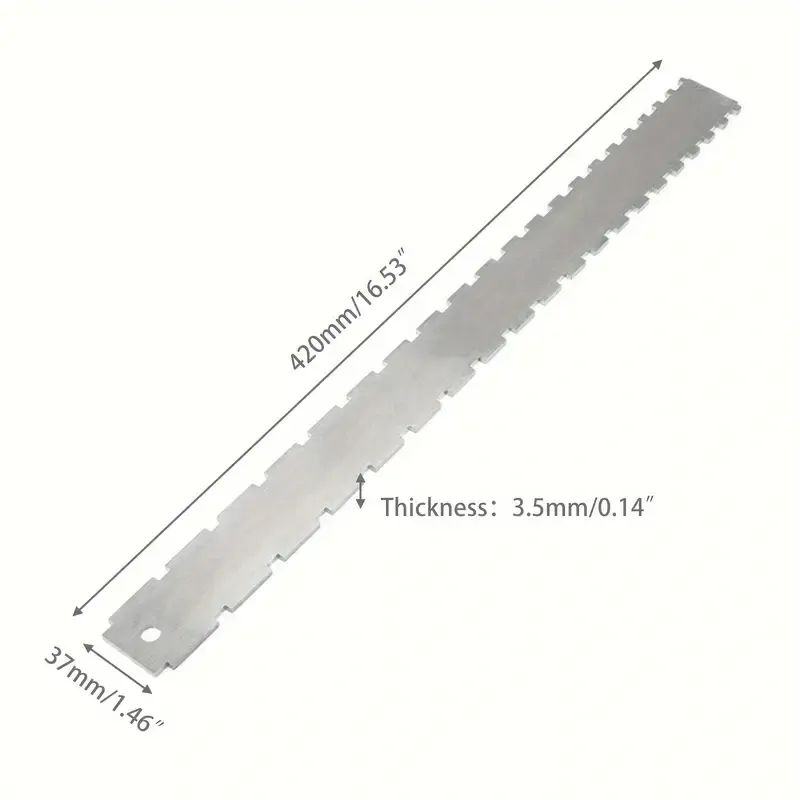 Pražcové měřící pravítko 3,5mm