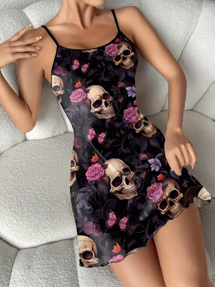 Šaty Skull Night