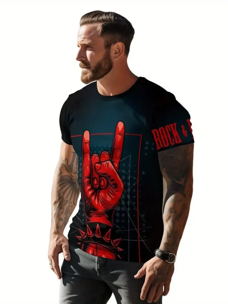 Tričko ROCK & ROLL