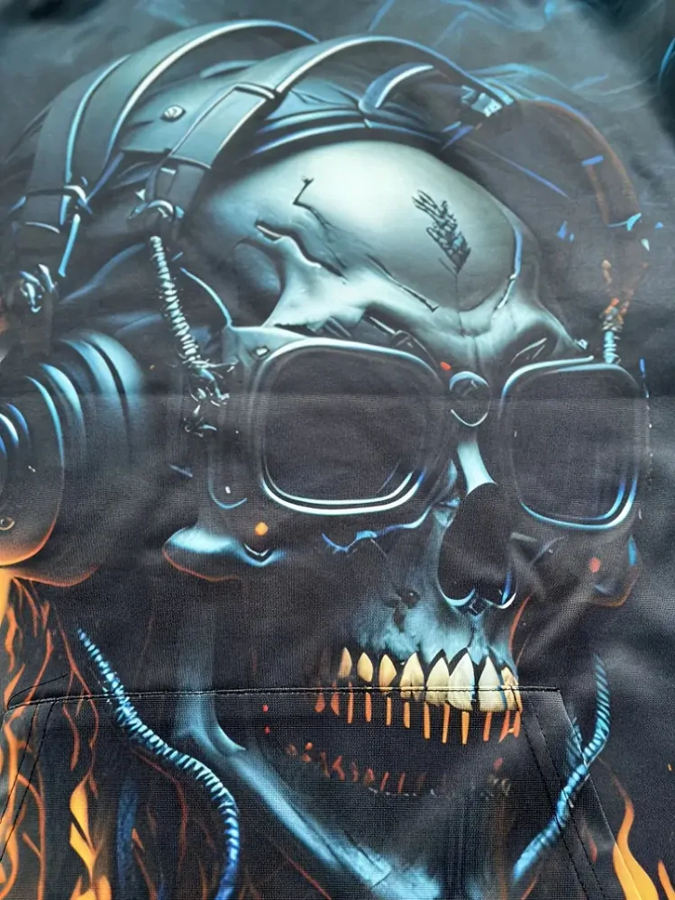 Mikina Skull Headphones