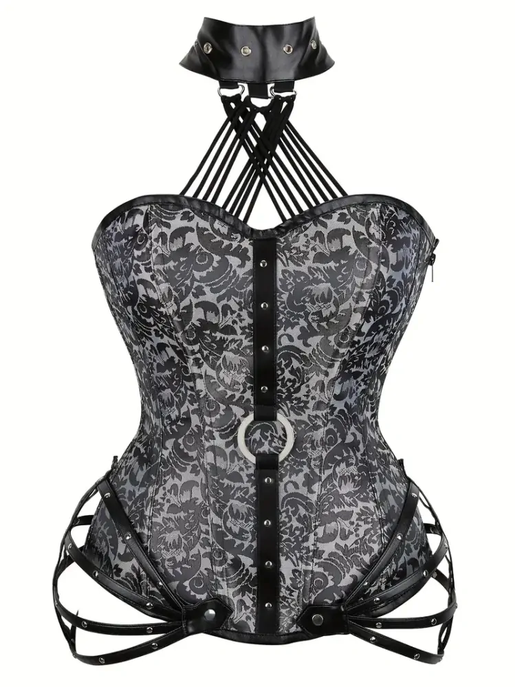 Korzet Gothic Halter Bustier