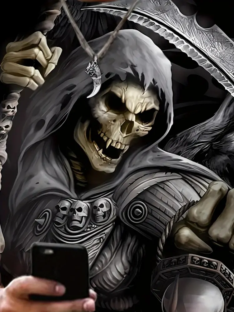 Tričko Skull Time