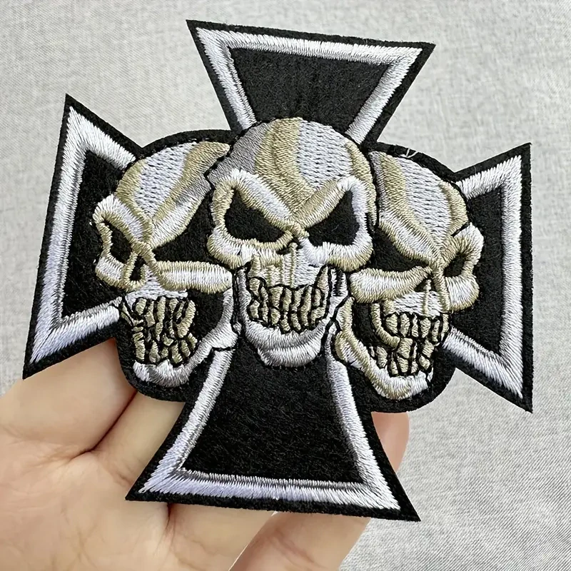 Nášivka Skull Cross