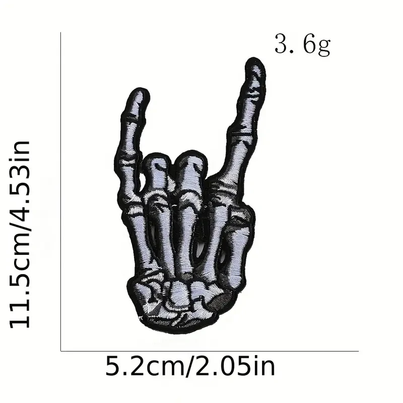 Nášivka Skull Finger