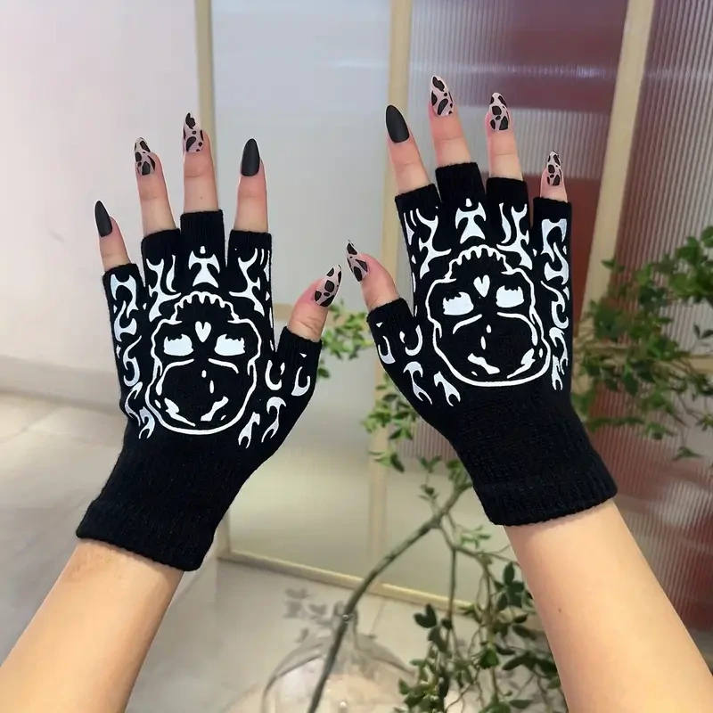 Rukavice Black Skull