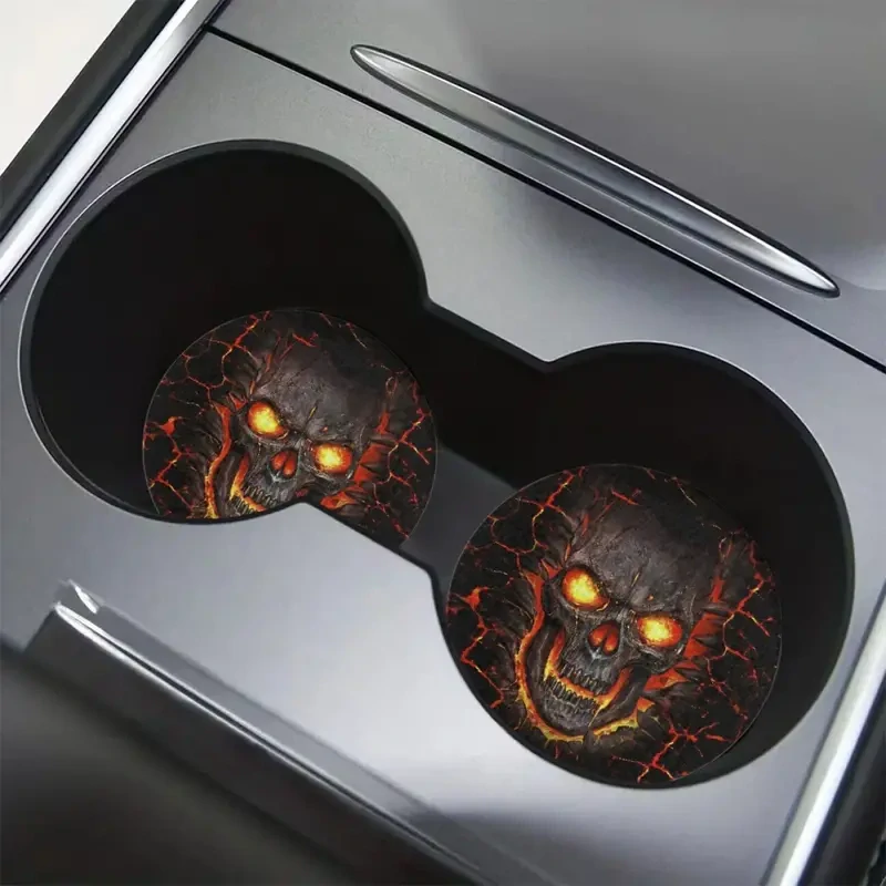 Autopodložka Skull Fire