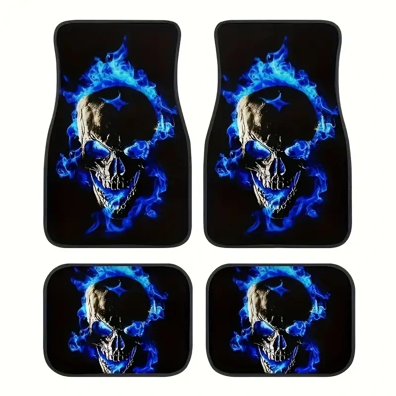 Autokoberečky Skull Blue