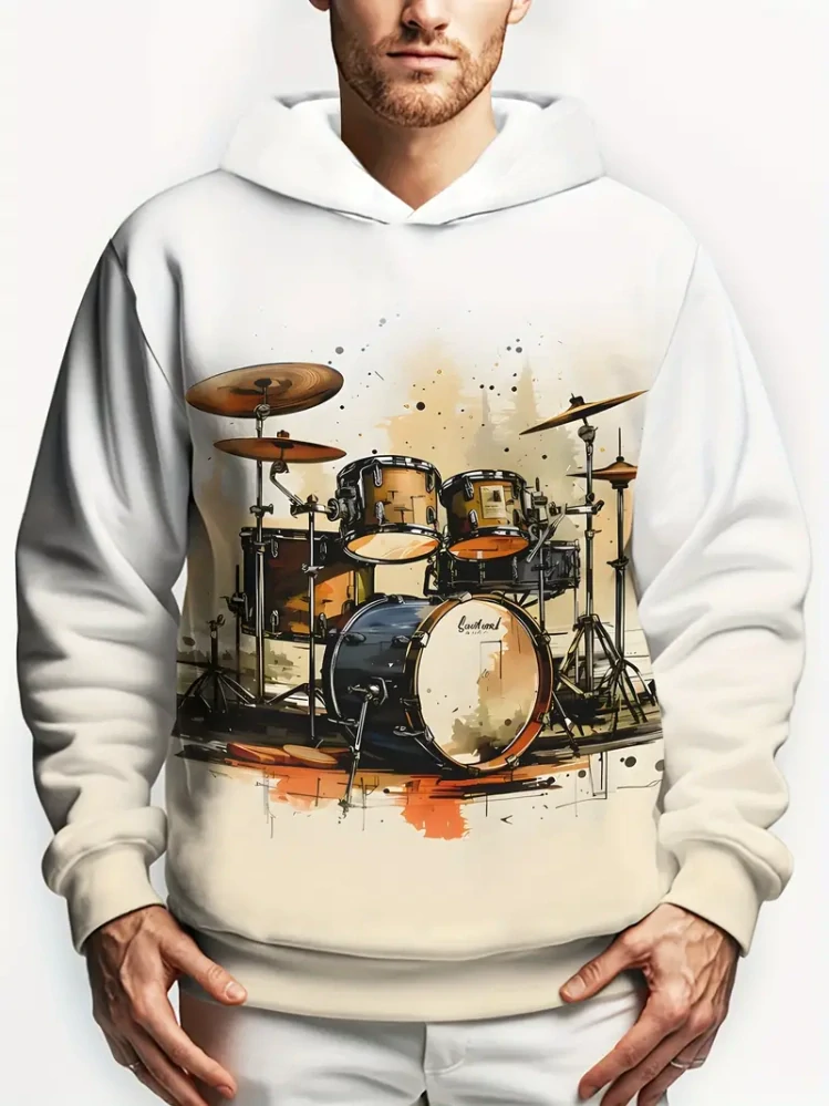 Mikina Drumms White