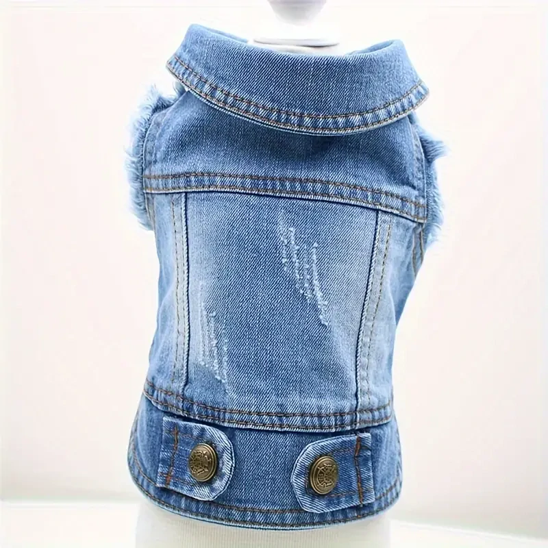 Obleček Dog Denim Sleeveless Vest