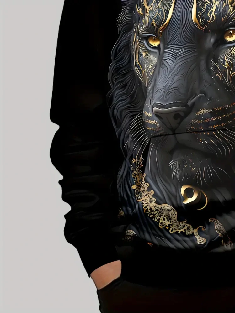 Mikina Gold Lion