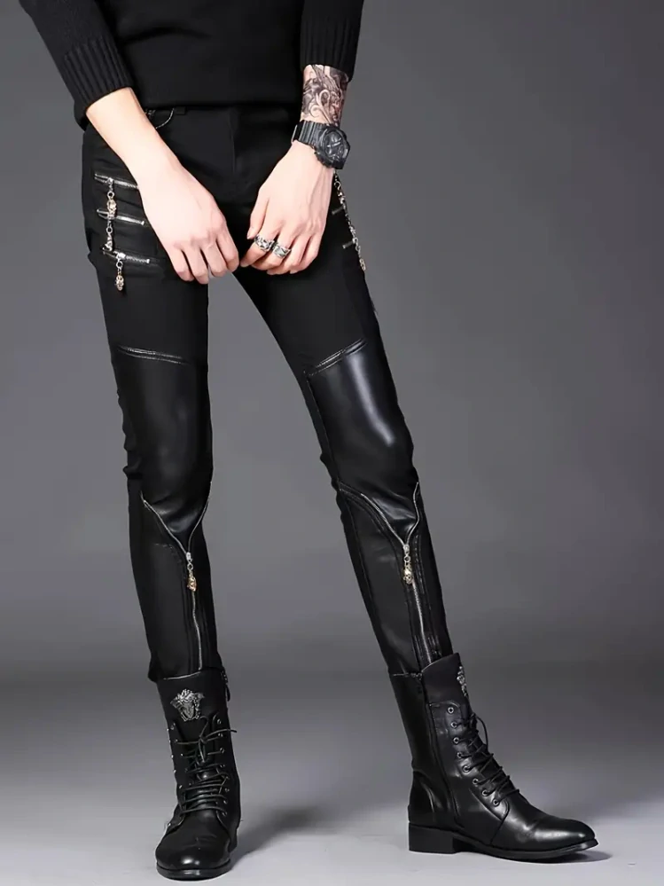 Kalhoty Black Hard Skull