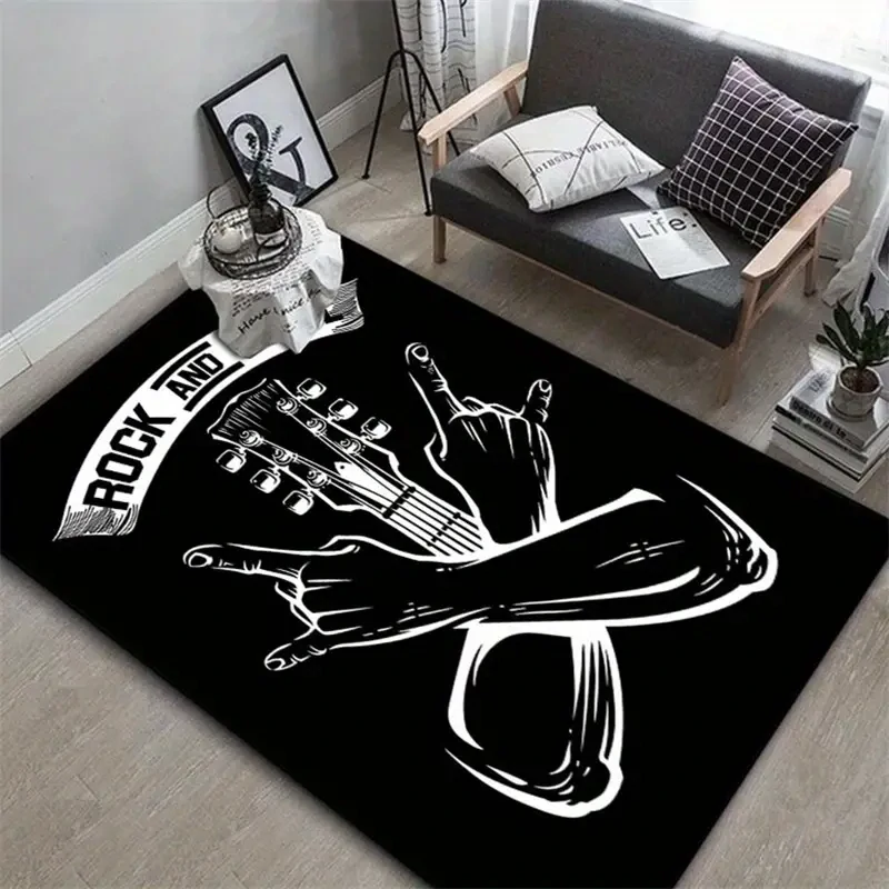 Koberec Rock and Roll Black