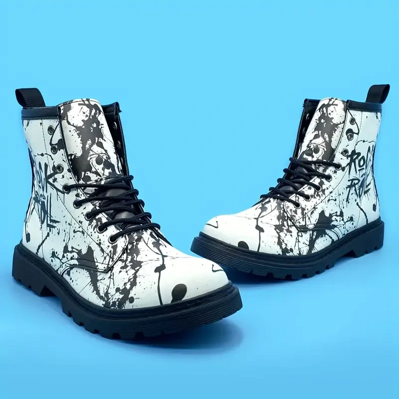 Boty Rock and Roll White