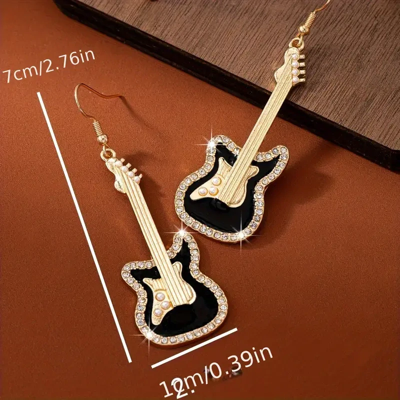 Náušnice Guitar Pearl