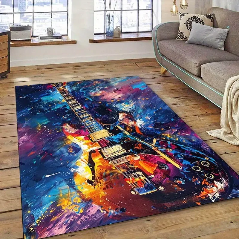 Koberec Guitar Art Color
