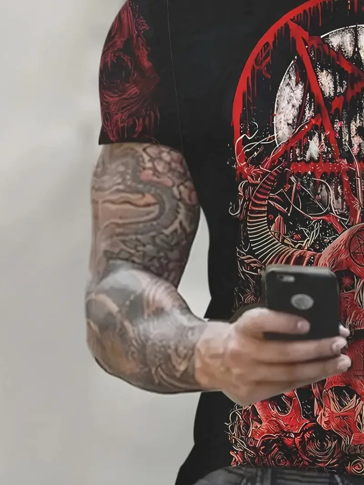 Tričko Doom Skull