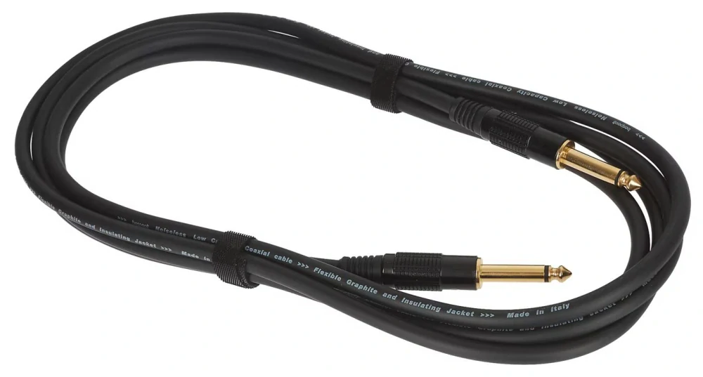 Cascha Guitar Cable 6 m Angled