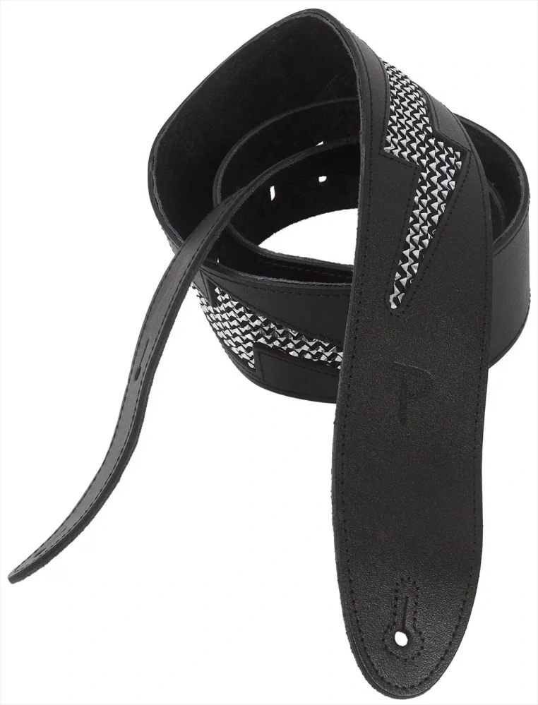 Perri's Leathers 7667 Silver Jubilee Lightning Strap