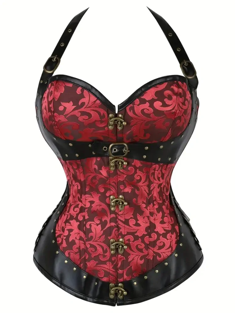 Korzet Jacquard Halter