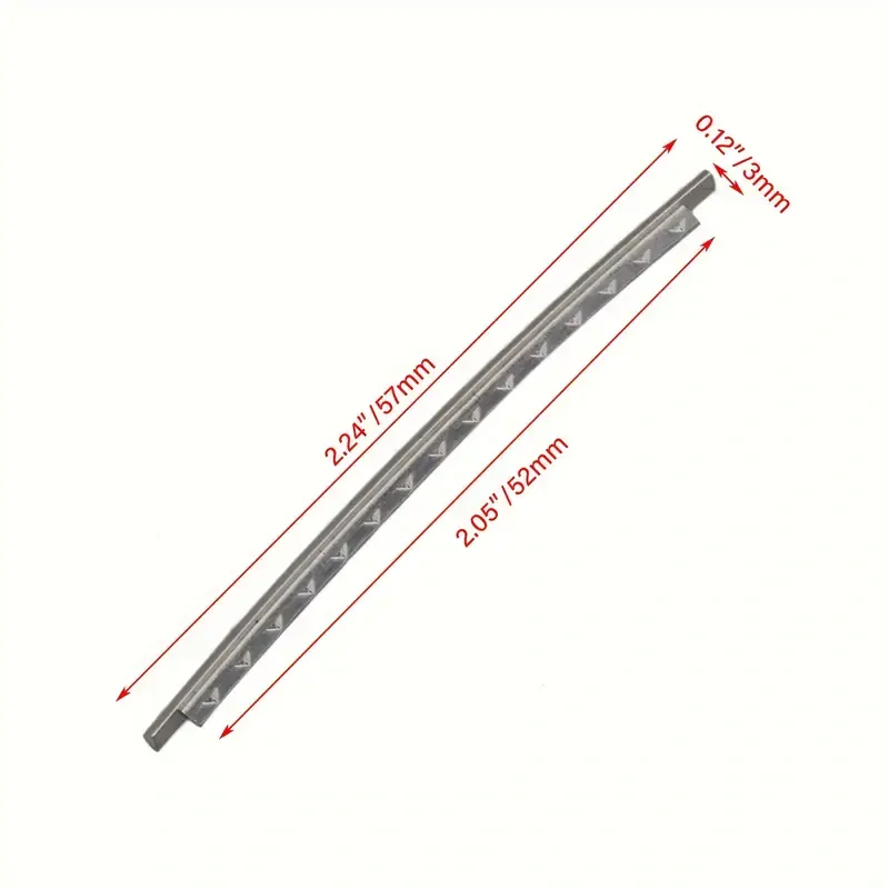 Pražce 3x57x52mm