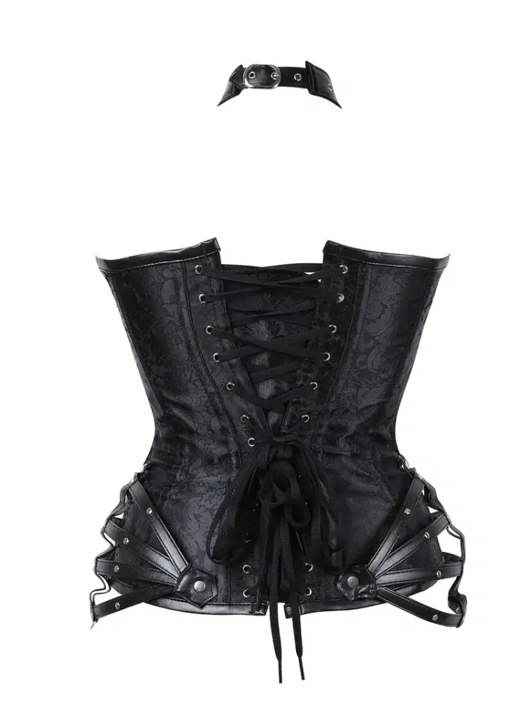 Korzet Gothic Halter Bustier