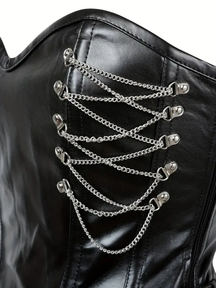 Korzet Crucified Black