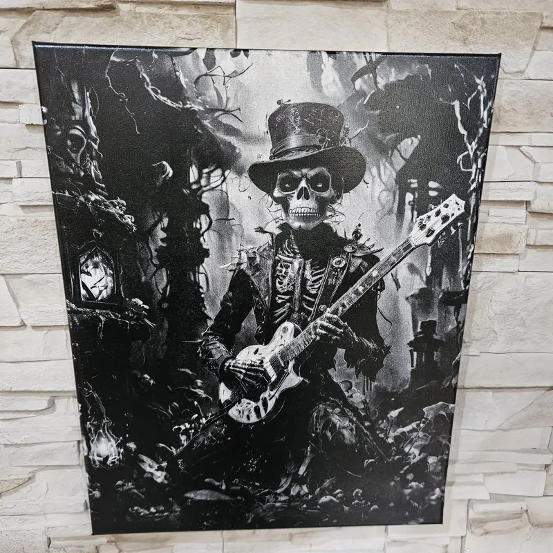 Obraz plátno 50×40 cm “kytarista”