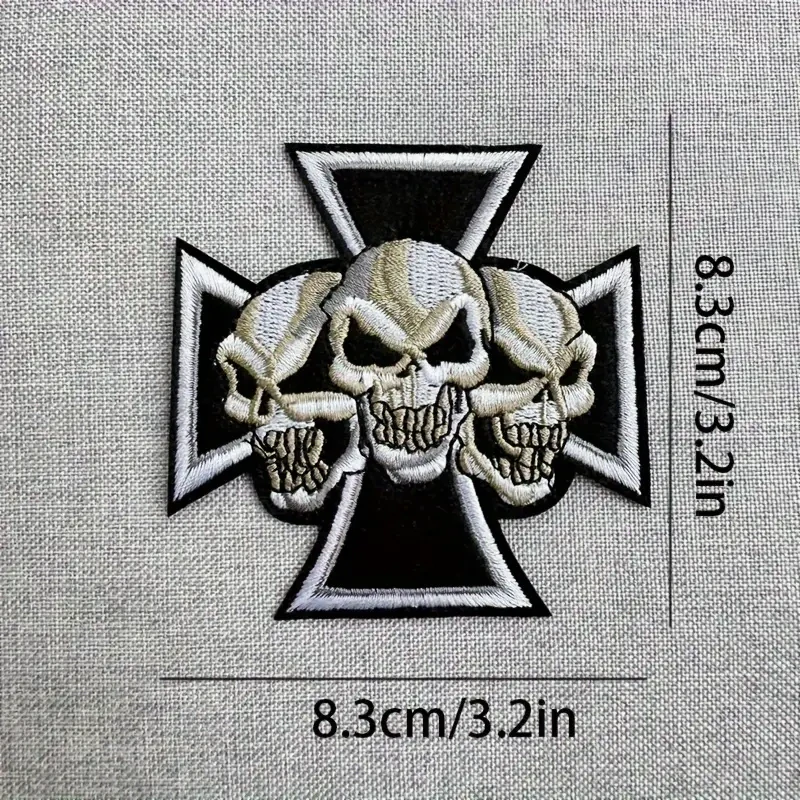 Nášivka Skull Cross