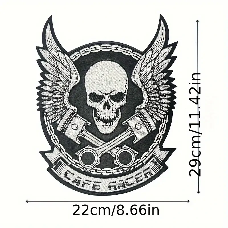 Nášivka Skull Racer