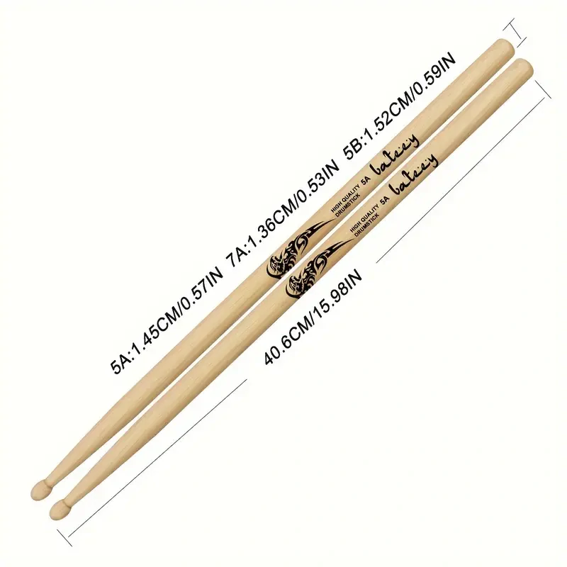 Paličky Bateey Maple Drumsticks