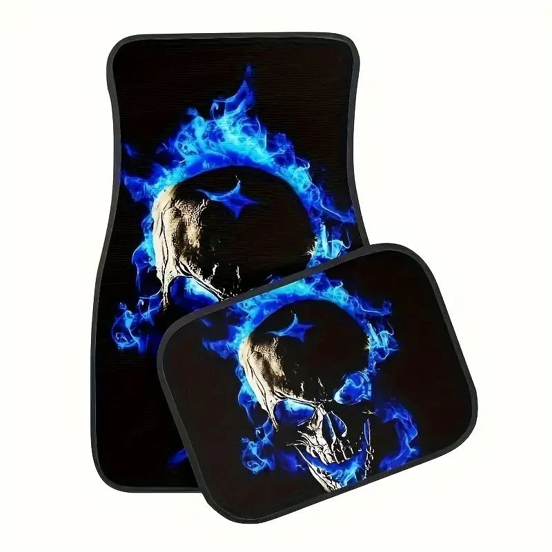 Autokoberečky Skull Blue