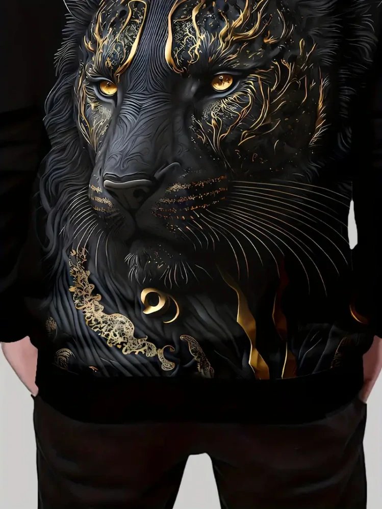 Mikina Gold Lion