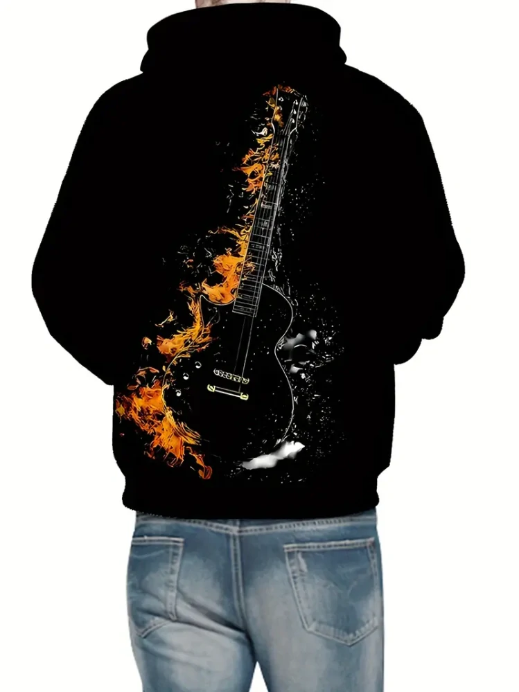 Mikina Black Guitar