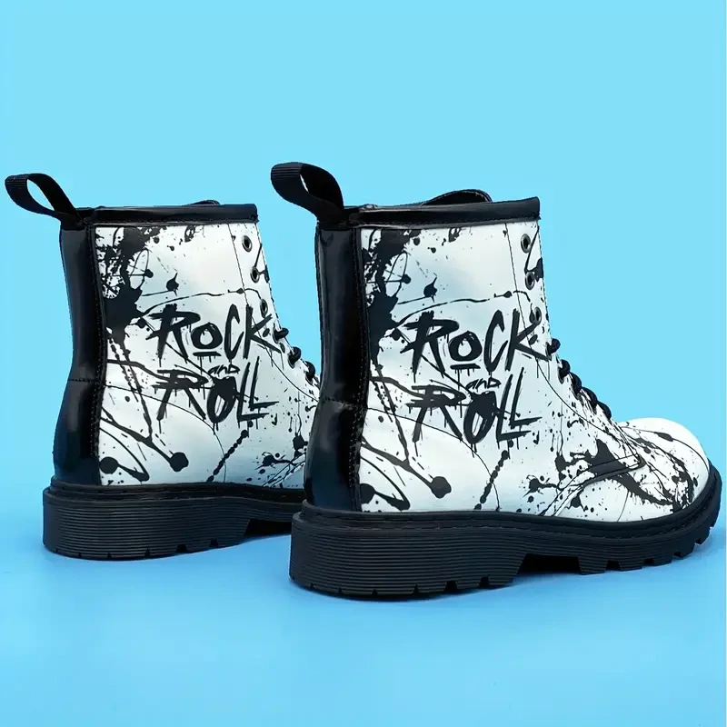 Boty Rock and Roll White