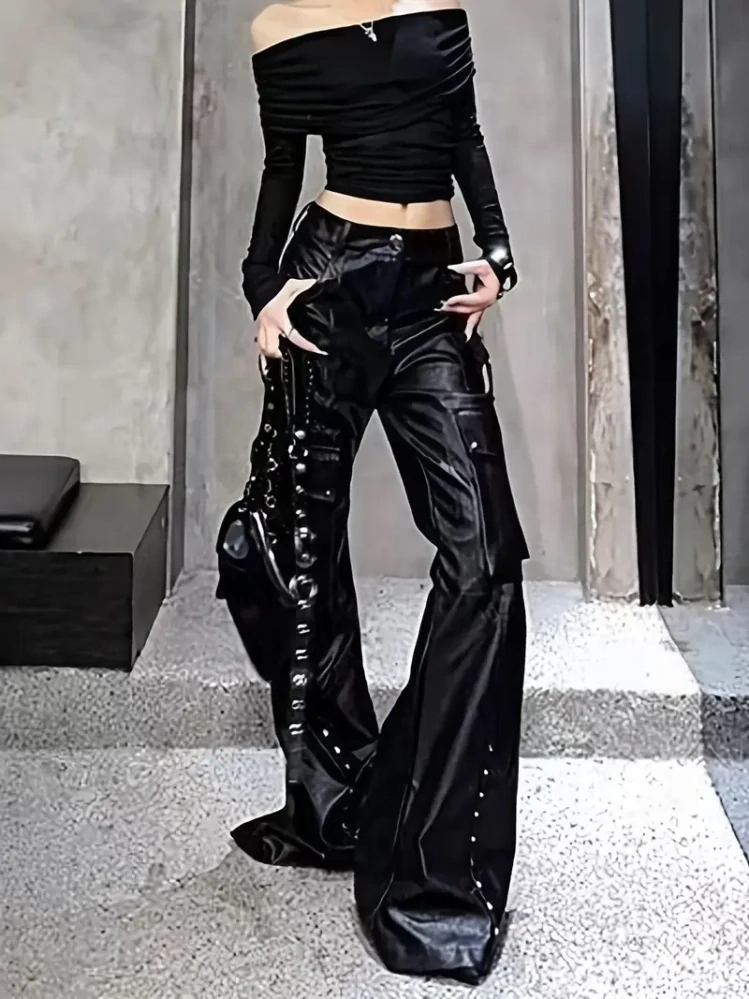 Kalhoty Black Elegance