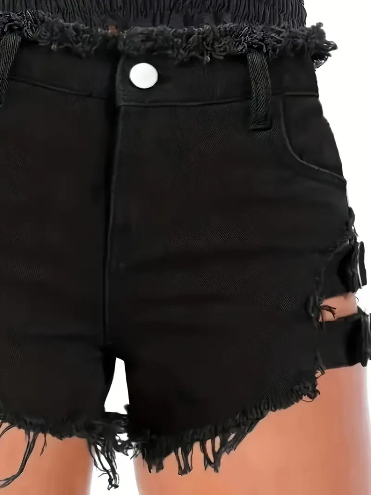 Kraťasy Black Jeans Rock