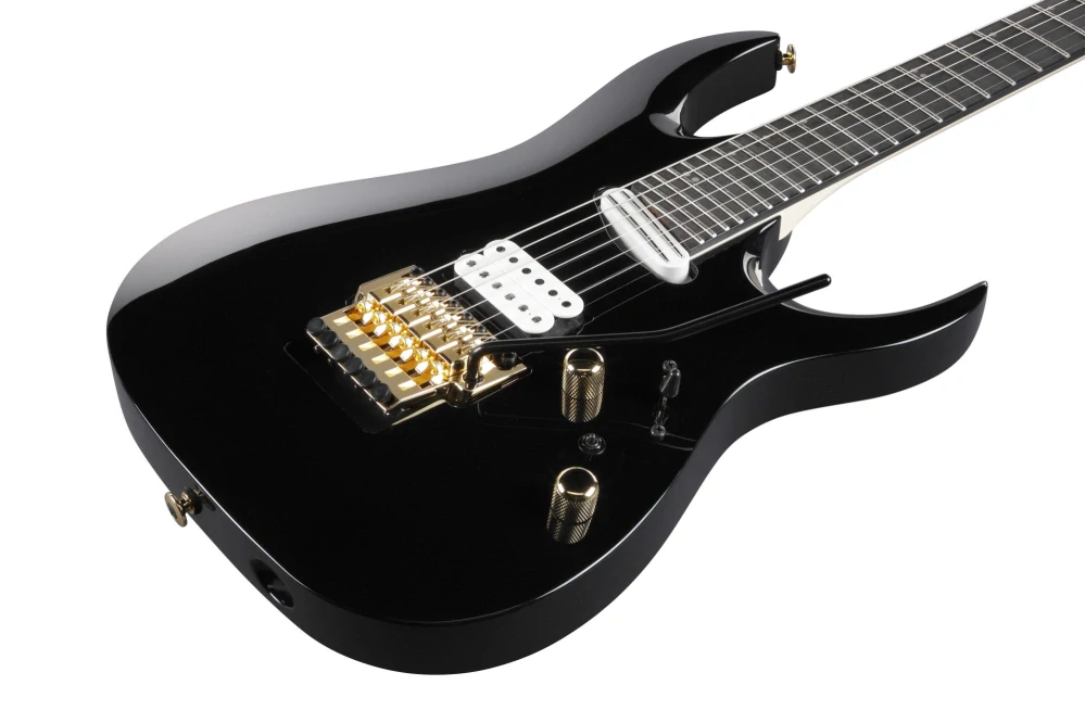 IBANEZ Prestige, Axe Design Lab RGA Electric Guitar 6-String - Black + Case