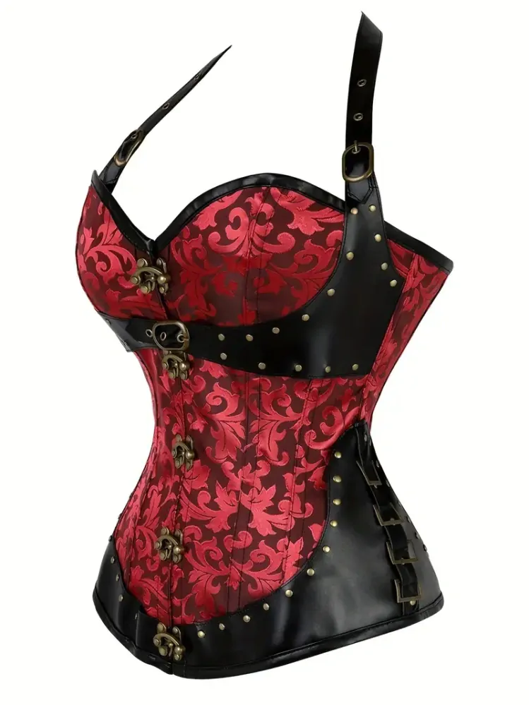 Korzet Jacquard Halter