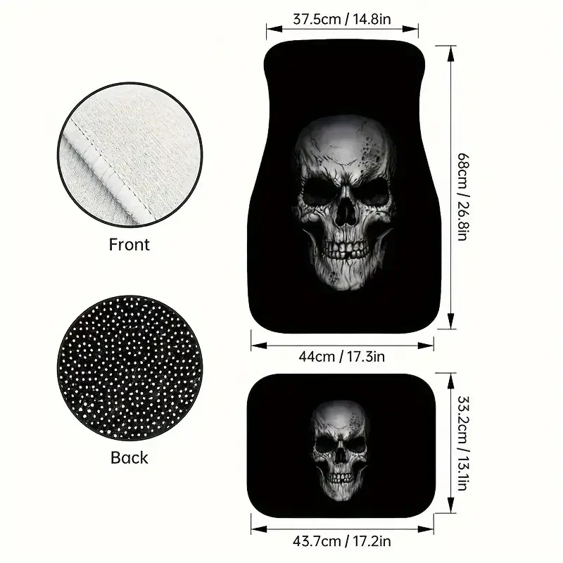 Autokoberečky Black Skull