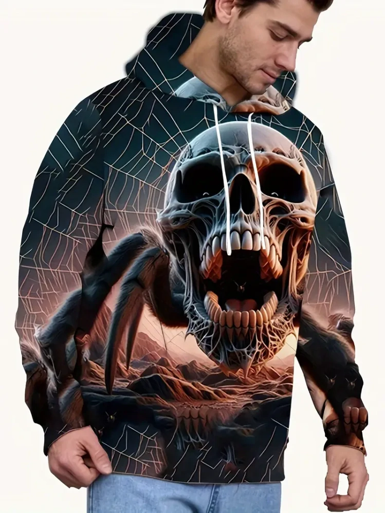 Mikina Skull Spider
