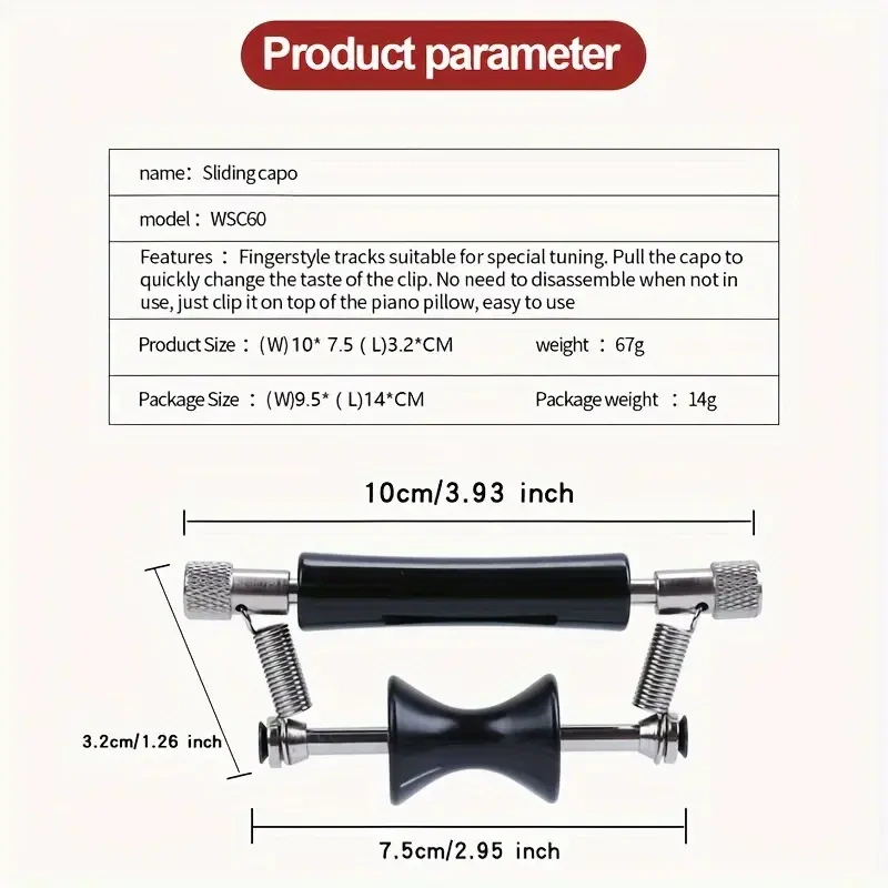 Kapodastr Sliding Capo