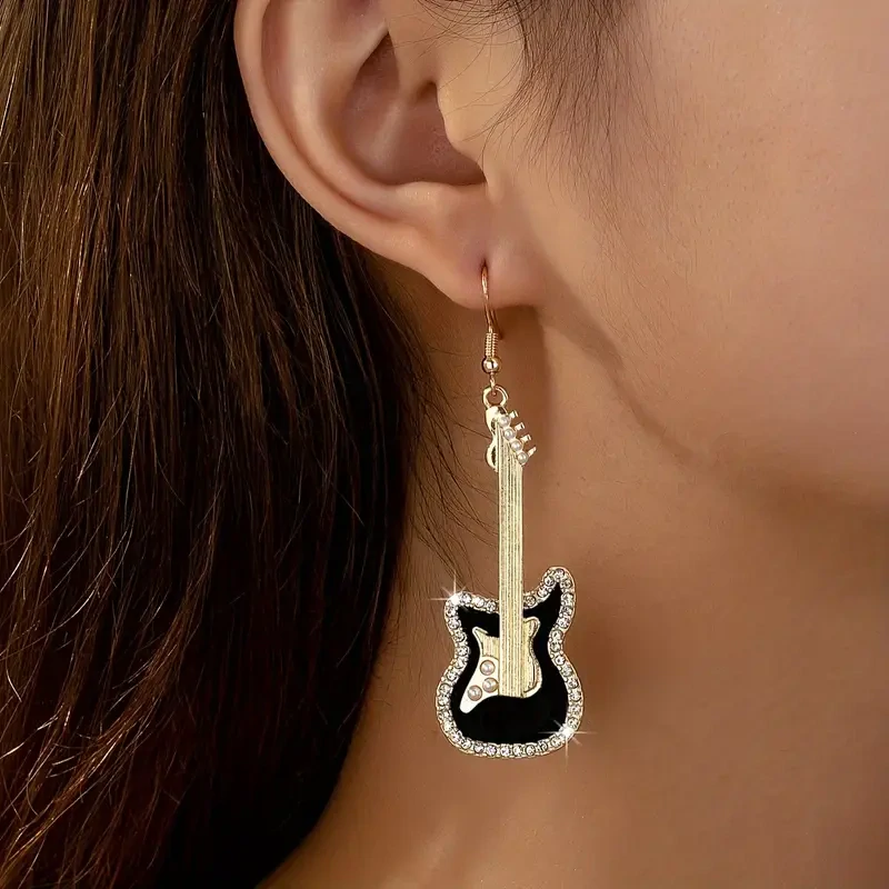 Náušnice Guitar Pearl