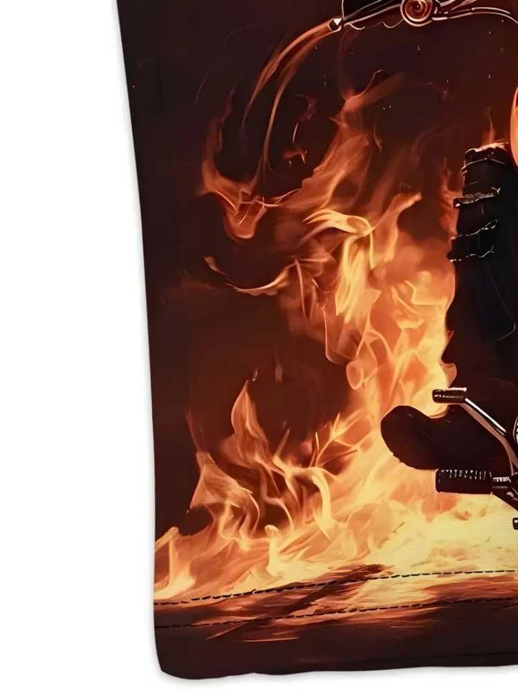 Tričko Skull Fire Rider