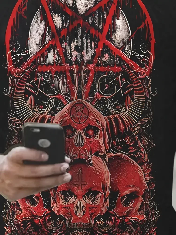 Tričko Doom Skull