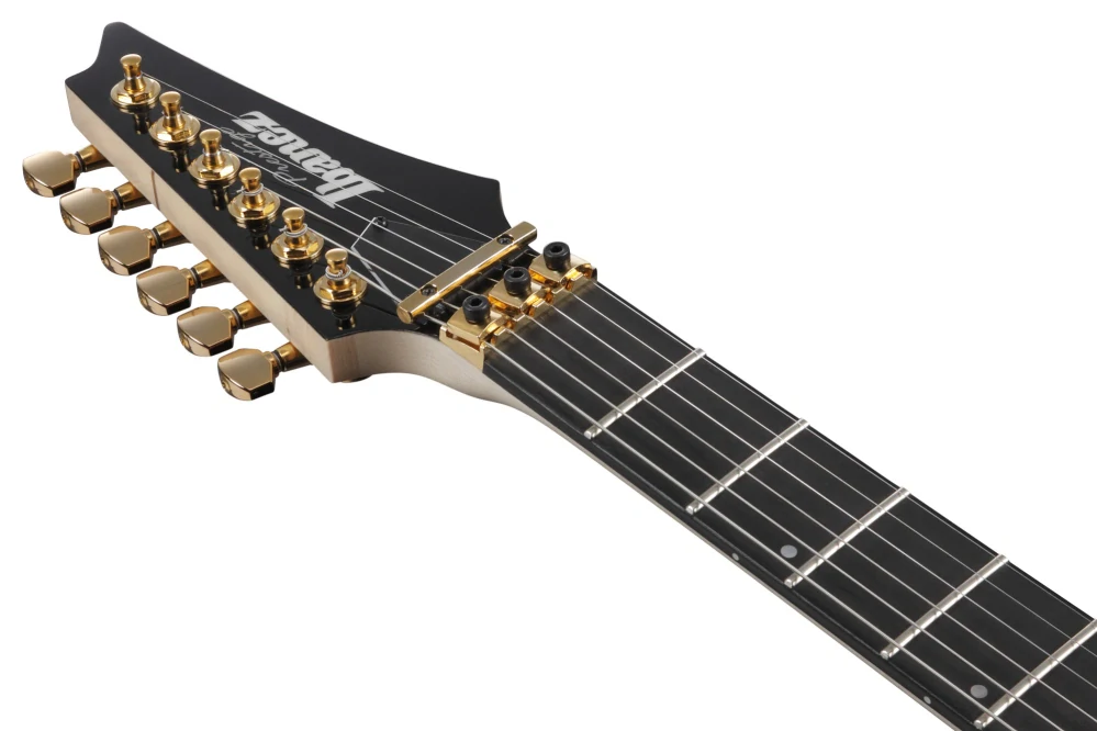 IBANEZ Prestige, Axe Design Lab RGA Electric Guitar 6-String - Black + Case